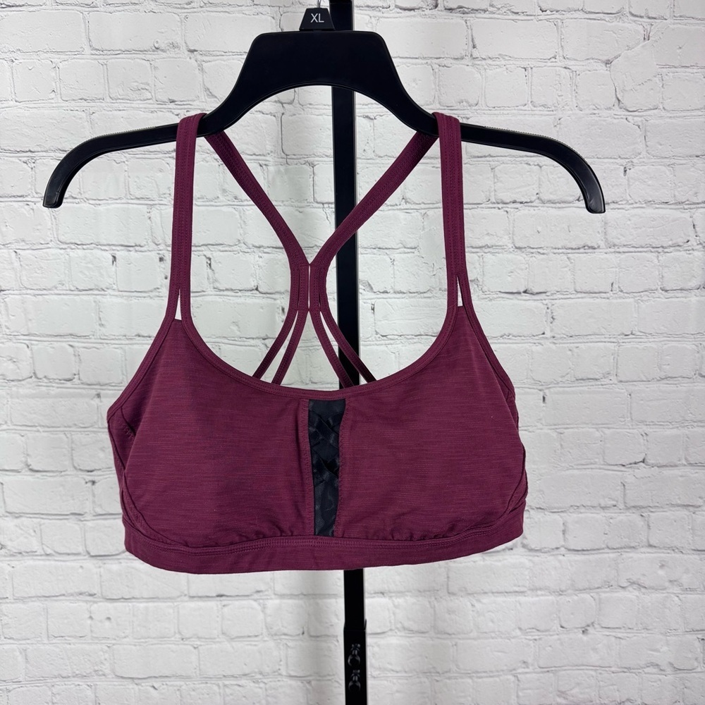 Manduka Corset Yoga Spirts Bra Maroon Size XL